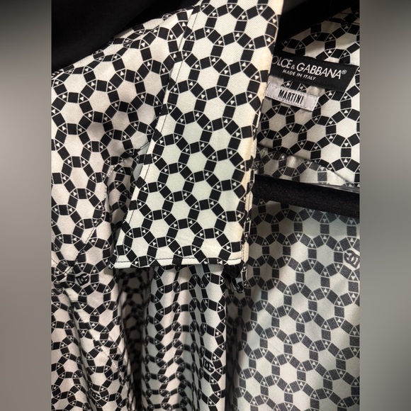 Dolce & Gabbana printed Martini shirt (XL) new